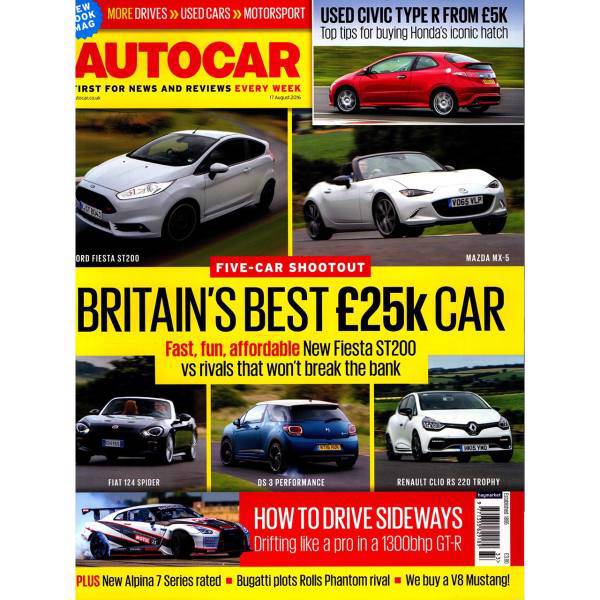 مجله اتوکار - هفدهم آگوست 2016، Autocar Magazine -17 August 2016