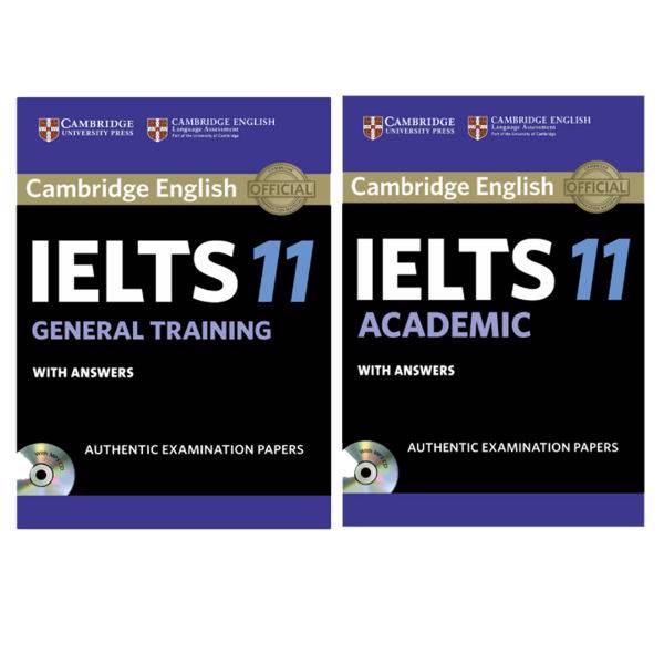 کتاب زبان دو جلدی IELTS Cambridge 11 Academic / IELTS Cambridge 11 General نشر پندارقلم، ELTS Cambridge 11 Academic / IELTS Cambridge 11 General