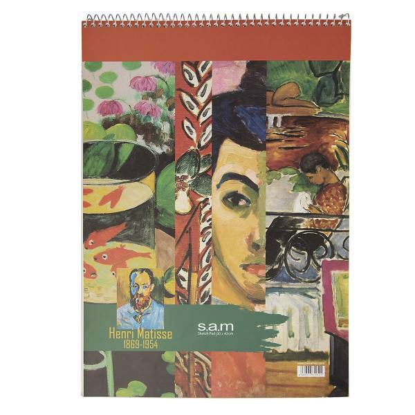 دفتر طراحی سم طرح Henri Matiss، Sam Henri Matiss Design Sketch Notebook