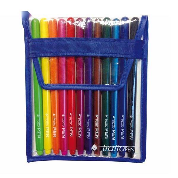 روان نویس 12 رنگ تراتو، Tratto 12 Color Rollerball Pen