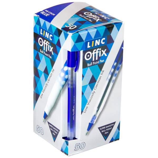 خودکار لینک مدل Office بسته 50 عددی، Linc Office Pen Pack Of 50