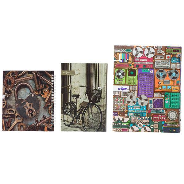 ست دفتر کلیپس طرح 1، Clips Notebook Set Design 1