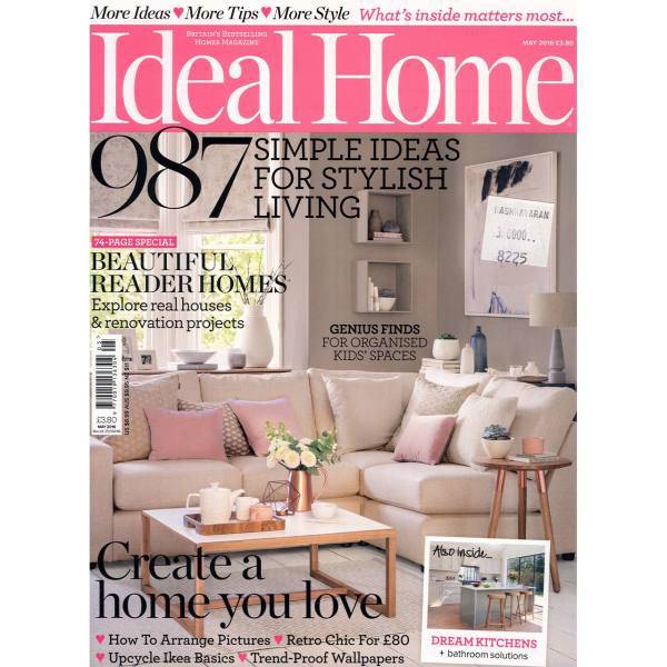 مجله آیدیل هوم - می 2016، Ideal Home Magazine - May 2016