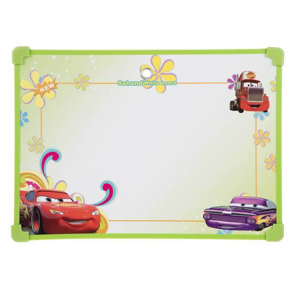 تخته وایت برد سهند مدل The Cars سایز A3، Sahand The Cars Whiteboard Size A3