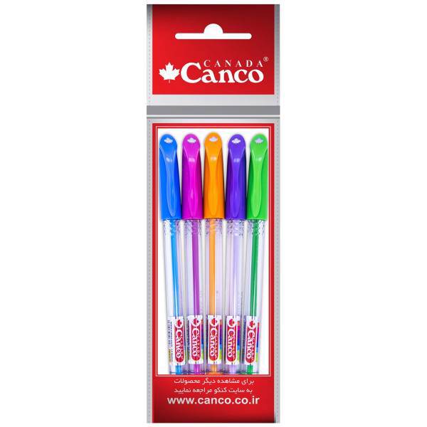 خودکار 5 رنگ کنکو مدل Office، Canco Office 5 Color Pen