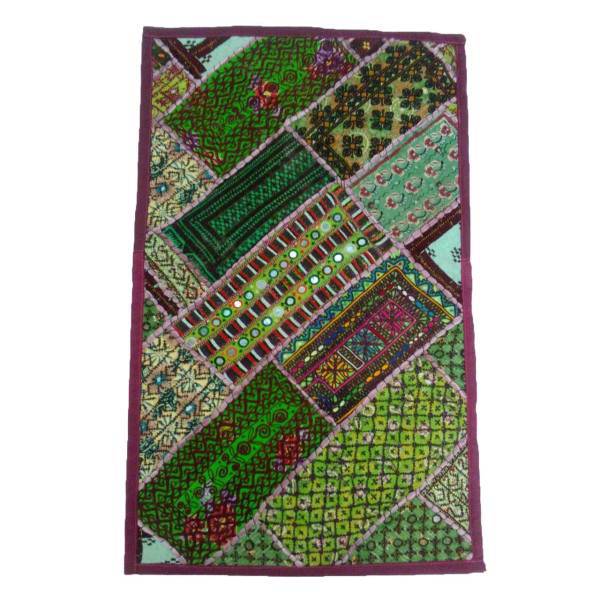 رومیزی سوزن دوزی مدل تکه دوزی کد 001، Hand Made Needle Work Table Cloths Cover 001