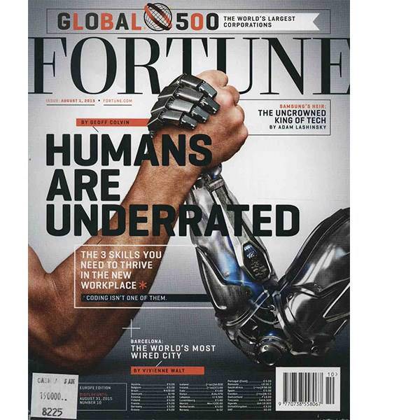 مجله فورچن - یکم آگوست 2015، Fortune Magazine - 1 August 2015