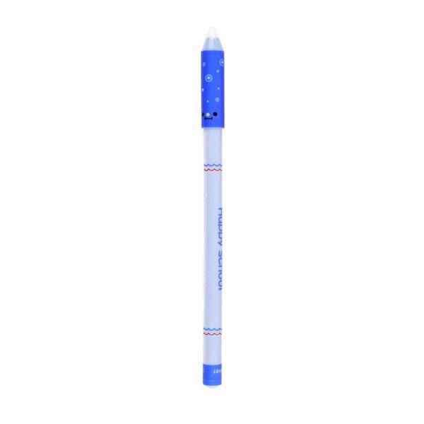 روان نویس پاک کن دار مدل Happy School Blue، Erasable Gel Pen