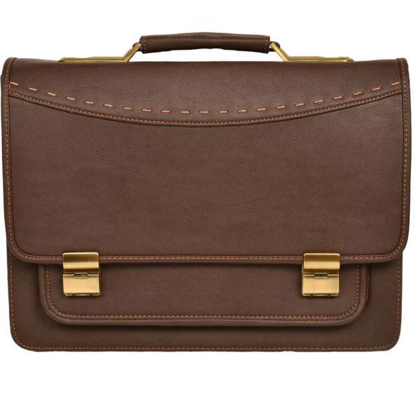 کیف اداری چرم صنعتی پارینه مدل P167-7، Parine P167-7 Leather Briefcase