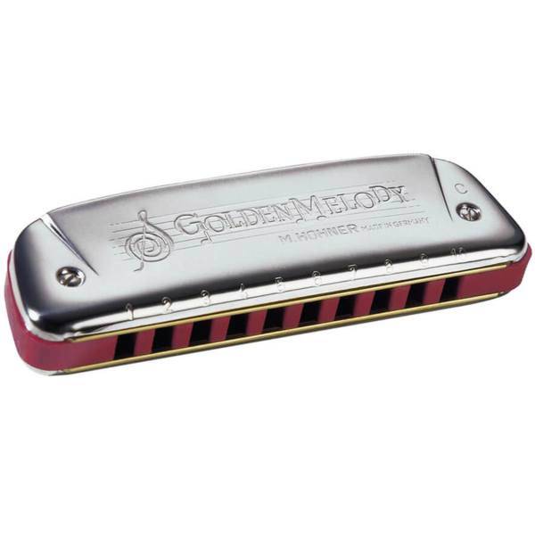 سازدهنی دیاتونیک هوهنر مدل Golden Melody، Hohner Diatonic Golden Melody Harmonica