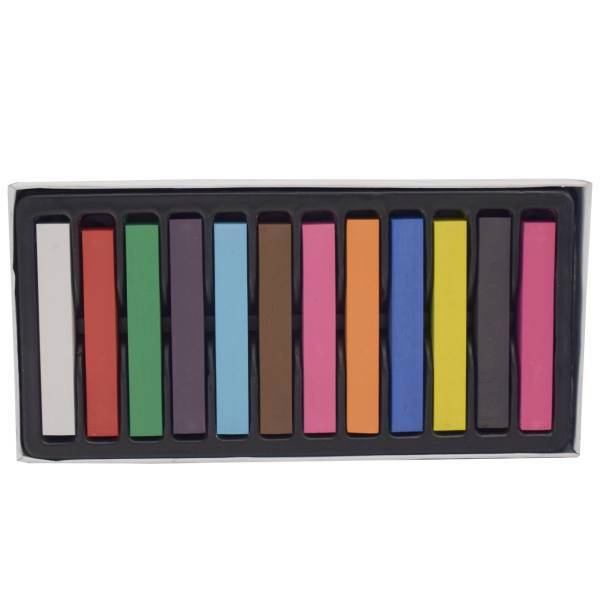 پاستل گچی پارس آرتیست Code 12 دوازده رنگ، Pars Artist Pastels 12 color