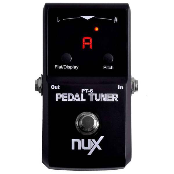 پدال تیونر گیتار ان یو ایکس مدل PT-6، NUX PT-6 Pedal Tuner For Guitar