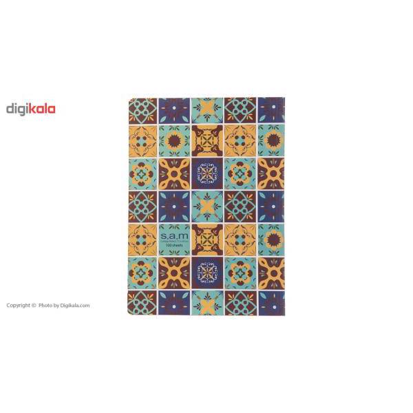 دفتر مشق سم طرح کاشی سنتی، Sam Traditional Tile Homework Notebook