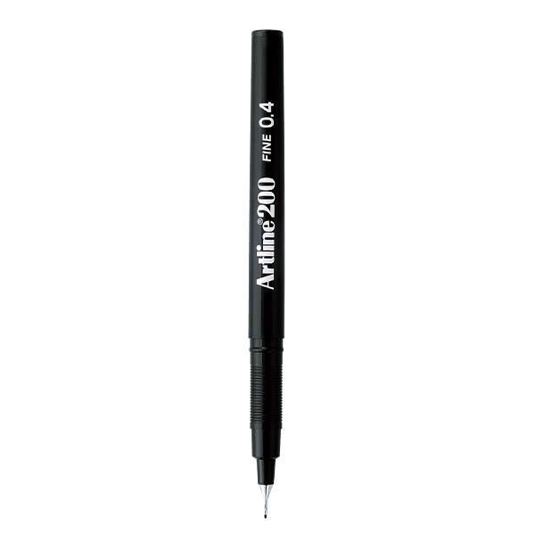 روان نویس آرت لاین مدل 200 Black، Artline 200 Black Rollerball Pen