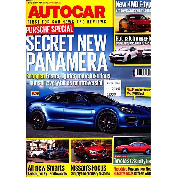 مجله اتوکار - دوازدهم نوامبر 2014، Autocar Magazine - 12 November 2014