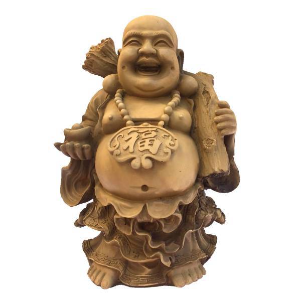 مجسمه طرح خاکی مدل بودای خندان، Soil Laughing Buddha Statue