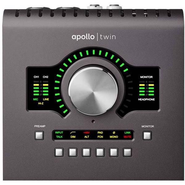 کارت صدای یونیورسال آودیو مدل Apollo Twin MKII Duo، Universal Audio Apollo Twin MKII Duo Sound Card