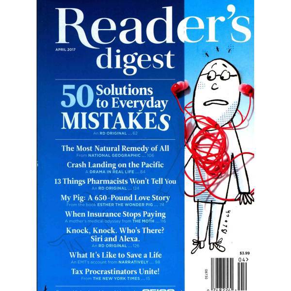 مجله ریدرز دایجست - آوریل 2017، Readers Digest Magazine April 2017