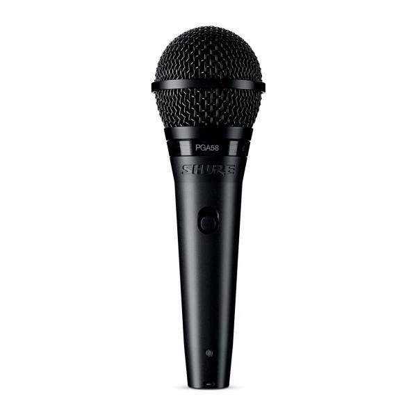 میکروفن شور مدل PGA58-XLR-E، Shure PGA58-XLR-E Vocal Microphone