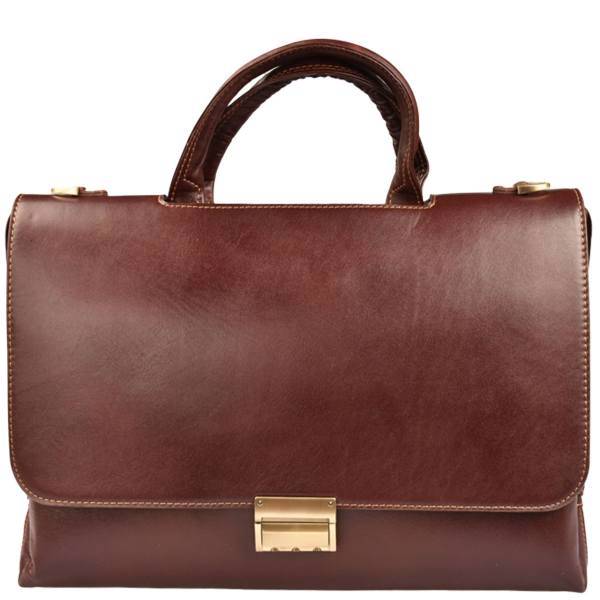 کیف اداری چرم طبیعی کهن چرم مدل L97-12، Kohan Charm L97-12 Leather Briefcase