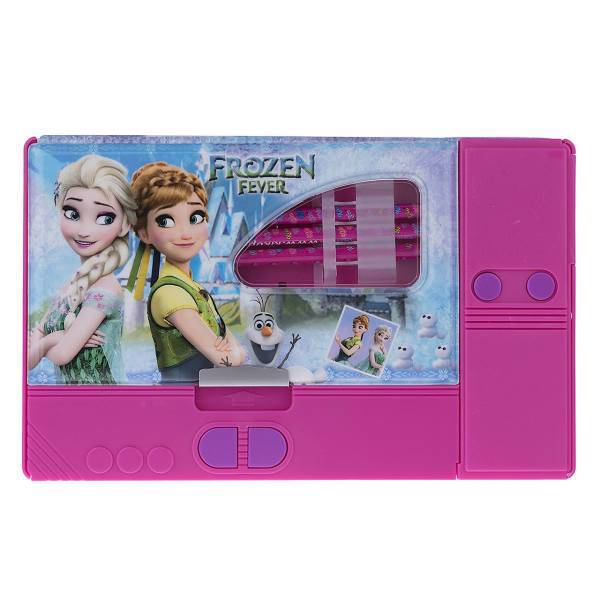 جامدادی مکانیکی مدل Frozen Ever - به همراه 3 عدد مداد مشکی، Frozen Ever Mechanical Pencil Case - With 3 Black Pencils