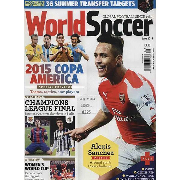 مجله ورد ساکر - ژوئن 2015، World Soccer Magazine - June 2015