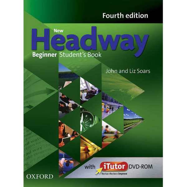 کتاب زبان New Headway Beginer 4rth دو جلدی اثر مولفان نشر پندارقلم