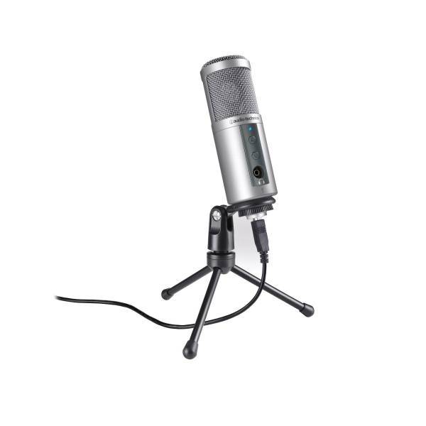 میکروفون کاندنسر آدیو-تکنیکا مدل ATR2500USB، Audio Technica ATR2500USB Condenser Microphone