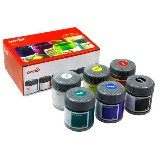 گواش 6 رنگ اونر کد 523906، Owner 6 Color Poster Color 523906