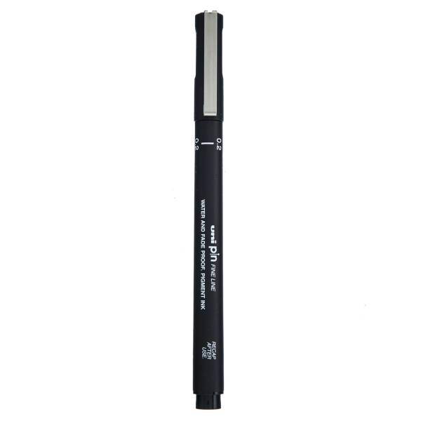 راپید یونی-بال مدل Pin 200 قطر نوشتاری 0.2 میلی متر، Uni-ball Pin Technical Pen Line Width 0.2 mm