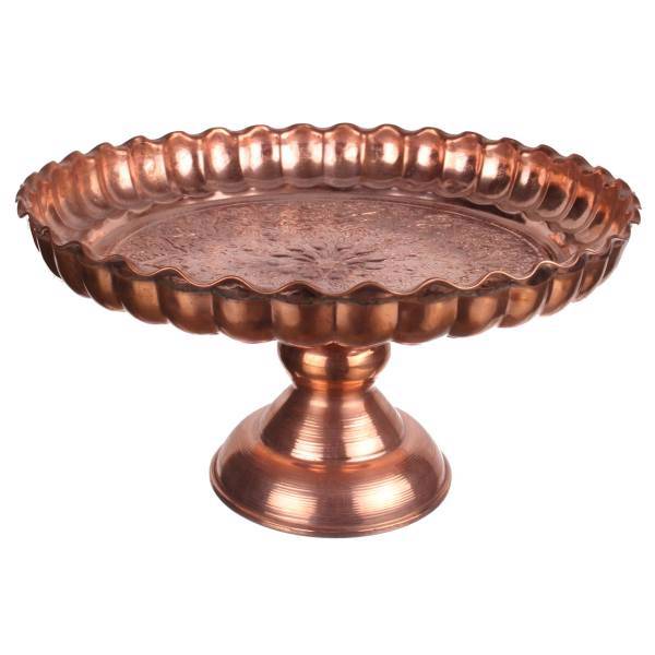 شیرینی خوری مسی مدل Etched