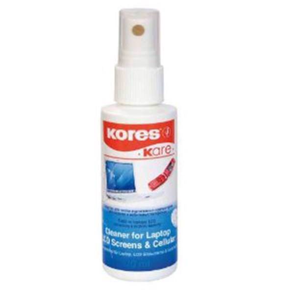 اسپری پاک کننده تخته وایت برد کورس - با حجم 70 میلی لیتر، Kores White Board Cleaner 70 ml