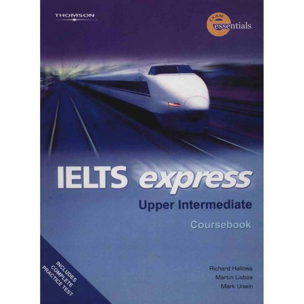 کتاب زبان IELTS EXpress Upper Intermediate Coursebook And Workbook اثر ریچارد هالوز - دو جلدی، IELTS EXpress Upper Intermediate Coursebook And Workbook