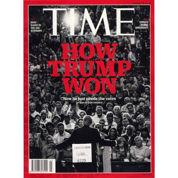 مجله تایم - هجدهم ژانویه 2016، Time Magazine - 18 January 2016