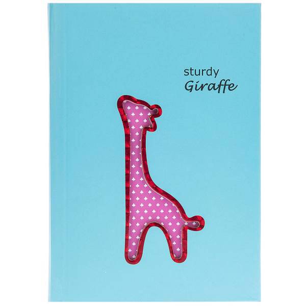 دفتر یادداشت ونوشه طرح Sturdy Giraffe، Vanosheh Sturdy Giraffe Notebook 208 Sheets