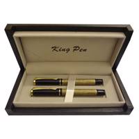 ست روان نویس و خودنویس کینگ پن مدل Hiva Kingpen Hiva Rollerball Pen And Fountain Pen Set