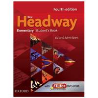 کتاب زبان New Headway Elementry 4rth دو جلدی اثر مولفان نشر پندارقلم