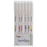 ماژیک رنگ‌آمیزی بامبو مدل KTB-2-3300 بسته 6 عددی Bamboo KTB-2-3300 Marker Pack of 6