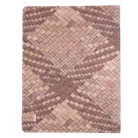 دفتر کلاسوری دوکادفتر طرح چرم مدل 1012-607 DokaDaftar Leather 607-1012 Binder Notebook