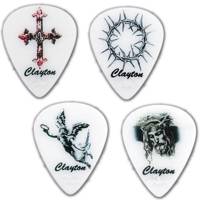 پیک گیتار الکتریک کلایتون مدل Christian 0.80 mm بسته‌ 12 عددی Clayton Christian 0.80 mm Guitar Picks 12 Pack