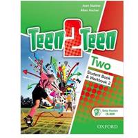 کتاب زبان TEEN 2 TEEN LEVEL2 نشر پندارقلم TEEN 2 TEEN LEVEL2 SB WB DVD