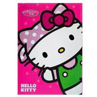 دفتر نقاشی 50 برگ کلیپس طرح هلو کیتی 2 جلد شومیز Clips 50 Sheets Painting Hello Kitty 2 Design Soft Cover Notebook