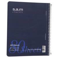 دفتر مشق سم طرح کلاسیک Sam Classic Homework Notebook