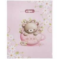 دفتر کلاسوری کلیپس طرح خرس Clips Bear Ring Binder Notebook