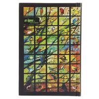 دفتر یادداشت کلیپس طرح پرندگان 160 برگ Clips Birds Design 160 Sheets Notebook