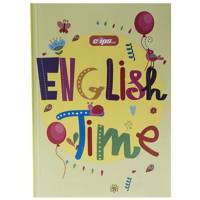 دفتر زبان 50 برگ کلیپس طرح D جلد شومیز Clips 50 Sheets Traditional D Design Soft Cover English Notebook