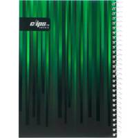 دفتر 40 برگ کلیپس طرح راه راه جلد شومیز Clips Office 40 Paperback Cover Stripe Background Design Notebook