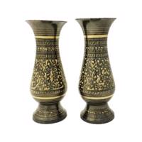 گلدان جام هنر کد 5160 مجموعه دو عددی jamehonar 5160 Brass Pot