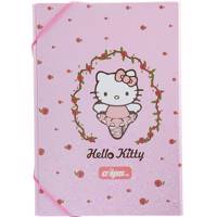 پوشه کش دار کلیپس طرح هلو کیتی 1 - Clips Rubber Hello Kitty 1 Design Folder