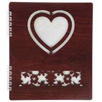 آلبوم عکس عود طرح قلب Ood Heart Design Photo Album